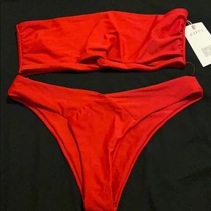 Red bikini